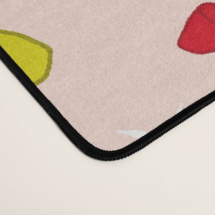 Festive Bows And Ribbons Pattern Desk Mat Gallery Image 4