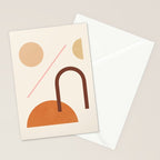 Abstraction_GEOMETRIC_SHAPE_ART_Minimalism_001C Stationery Card Gallery Image 2