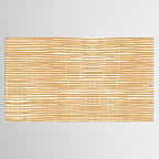 Mustard Yellow Striped Abstract Pattern Tablecloth Gallery Image 2