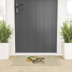 Tiger with magpie type-D : Minhwa-Korean traditional/folk art Welcome Mat Gallery Image 3