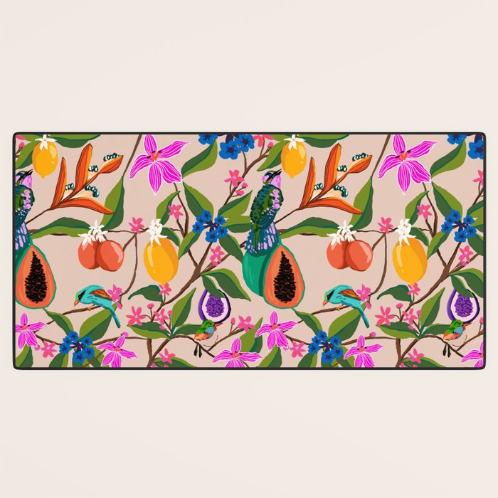 Summer vibes in tropical jungle Desk Mat Gallery Image 3