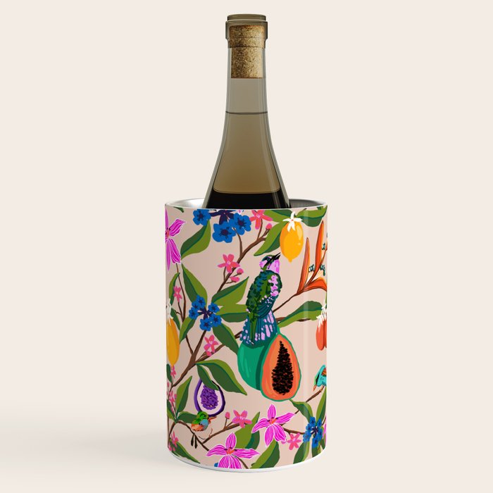 Summer vibes in tropical jungle Wine Chiller Gallery Image 1