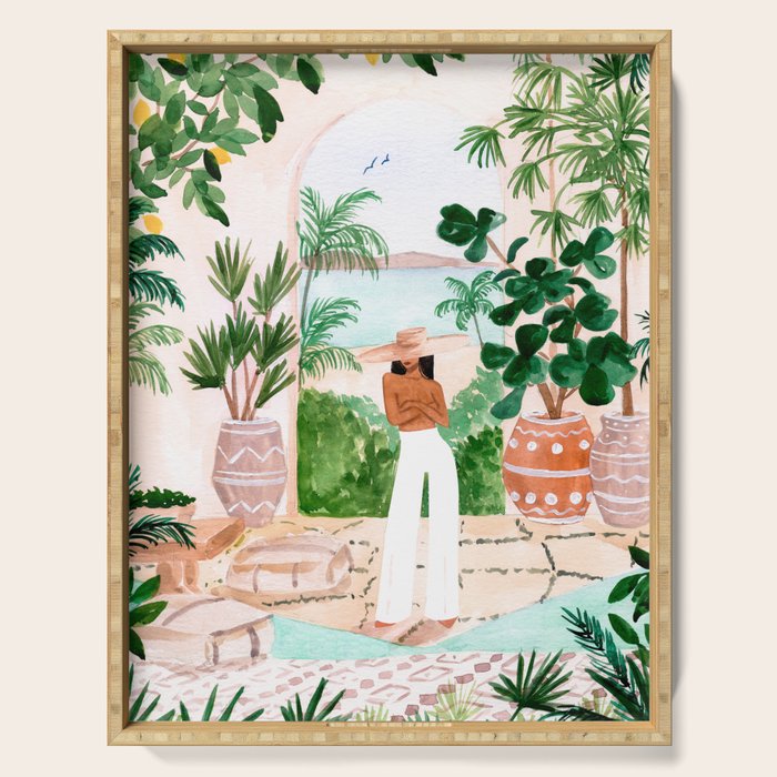 Peaceful Morocco II Serving Tray Gallery Image 1