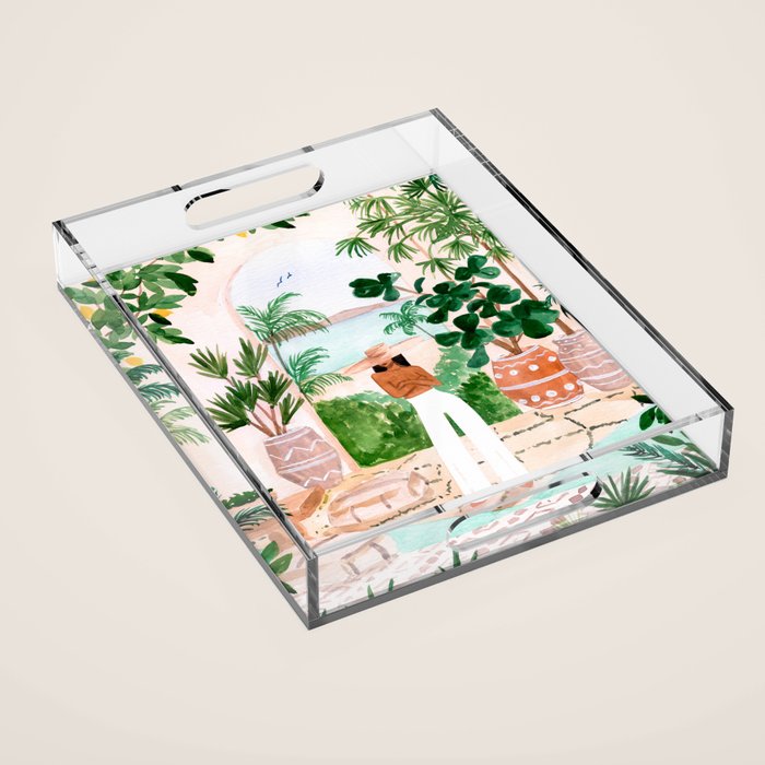 Peaceful Morocco II Acrylic Tray Gallery Image 1