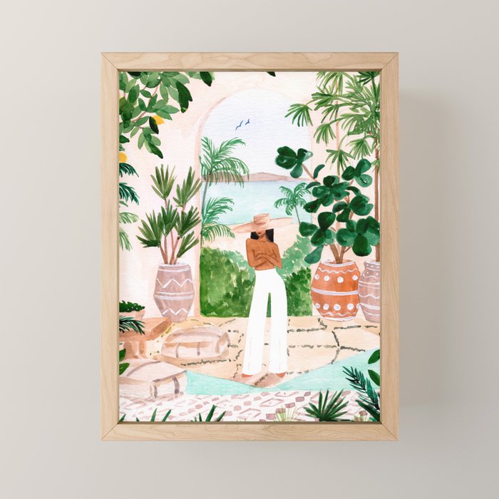 Peaceful Morocco II Mini Art Print Gallery Image 1