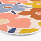 Retro Vintage Floral - 2  Bath Mat Gallery Image 3