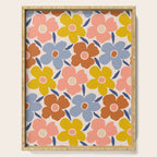 Retro Vintage Floral - 2  Serving Tray Gallery Image 1