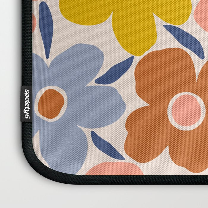Retro Vintage Floral - 2  Laptop Sleeve Gallery Image 3