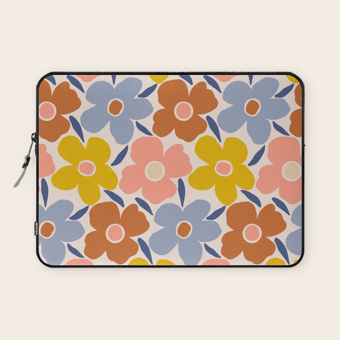 Retro Vintage Floral - 2  Laptop Sleeve Gallery Image 1
