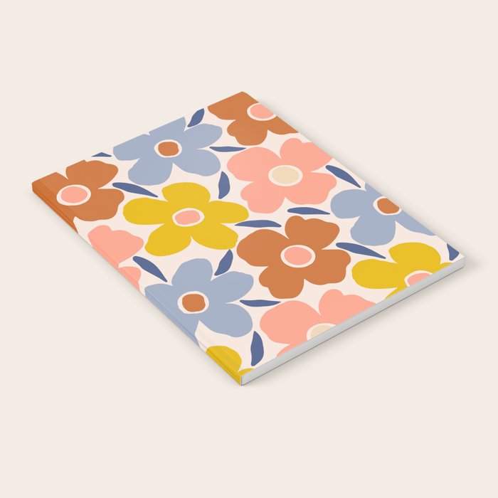 Retro Vintage Floral - 2  Notebook Gallery Image 2