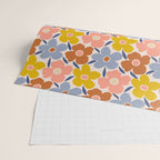Retro Vintage Floral - 2  Wrapping Paper Gallery Image 2