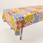 Retro Vintage Floral - 2  Tablecloth Gallery Image 1
