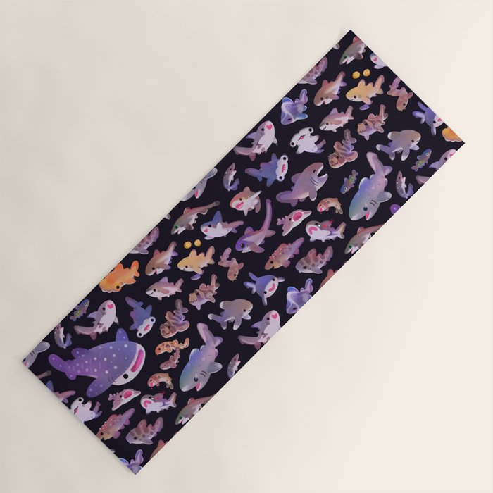 Shark day 2 Yoga Mat Gallery Image 1