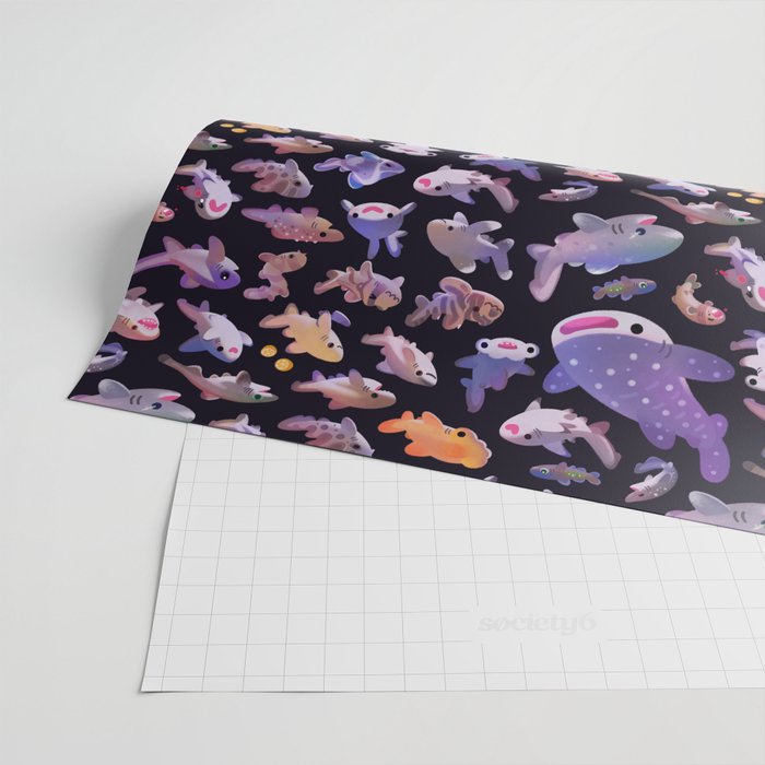 Shark day 2 Wrapping Paper Gallery Image 2