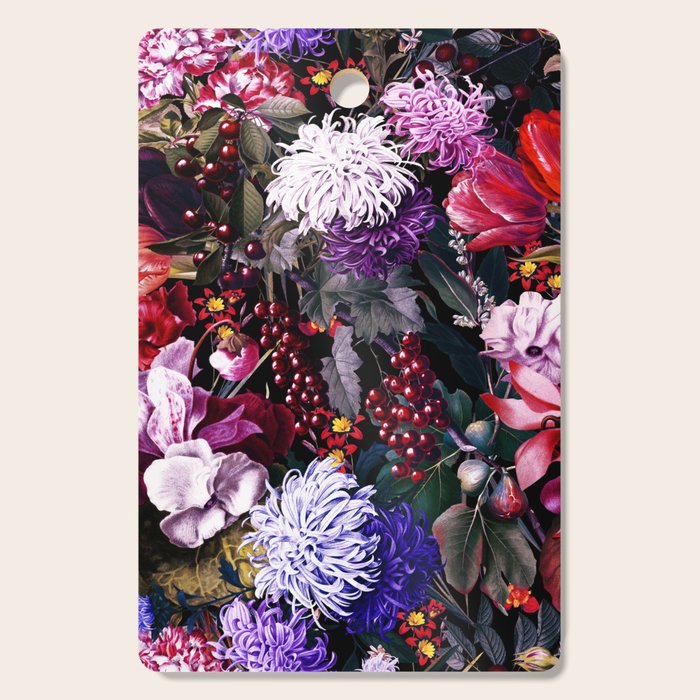 EXOTIC GARDEN - NIGHT XIX Cutting Board Gallery Image 1