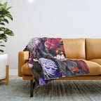 EXOTIC GARDEN - NIGHT XIX Throw Blanket Gallery Image 1