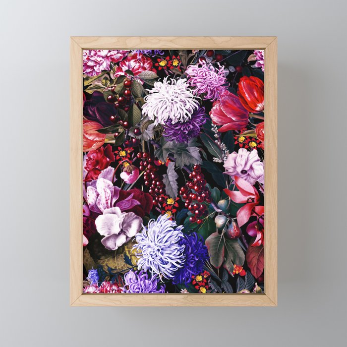 EXOTIC GARDEN - NIGHT XIX Mini Art Print Gallery Image 1