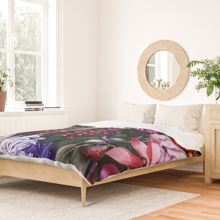 EXOTIC GARDEN - NIGHT XIX Duvet Cover Gallery Image 2