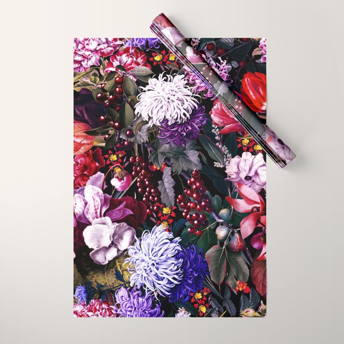 EXOTIC GARDEN - NIGHT XIX Wrapping Paper Gallery Image 1