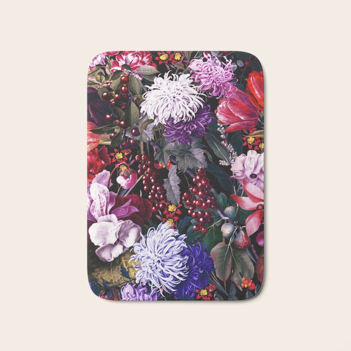 EXOTIC GARDEN - NIGHT XIX Bath Mat Gallery Image 1