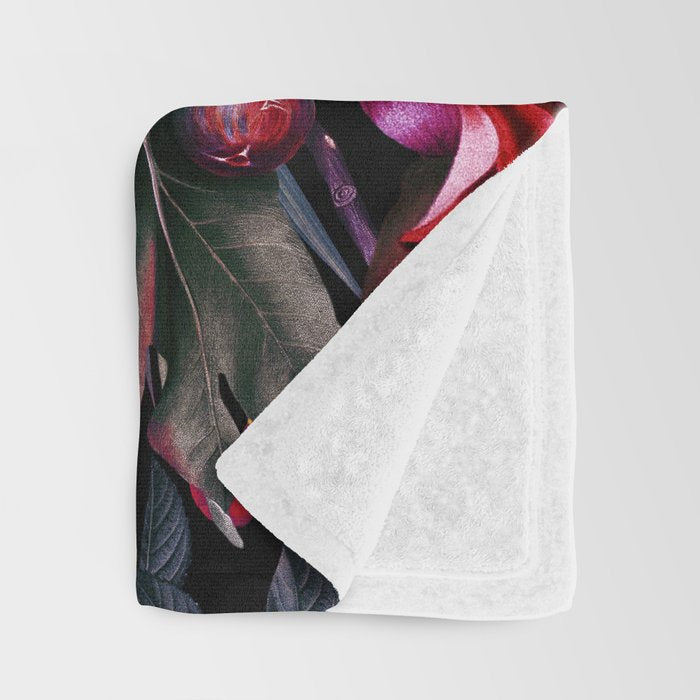 EXOTIC GARDEN - NIGHT XIX Throw Blanket Gallery Image 3