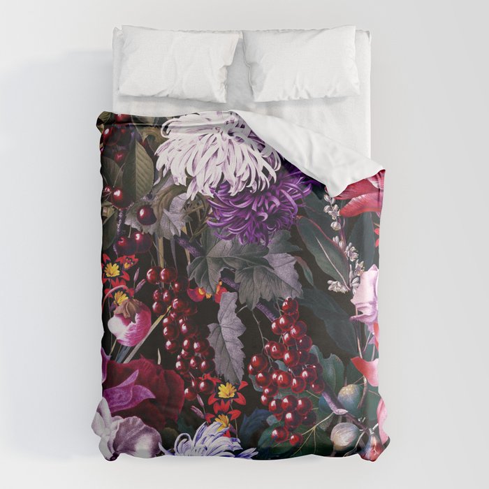 EXOTIC GARDEN - NIGHT XIX Duvet Cover Gallery Image 1