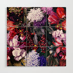 EXOTIC GARDEN - NIGHT XIX Wood Wall Art Gallery Image 1
