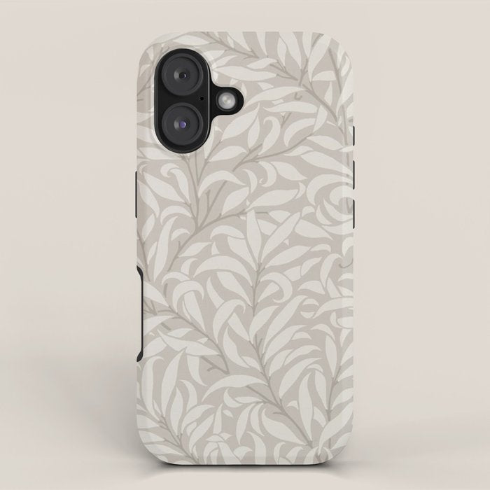 William Morris Willow Bough Dove Ivory iPhone Case Gallery Image 1