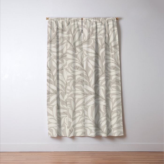 William Morris Willow Bough Dove Ivory Window Curtain Gallery Image 3