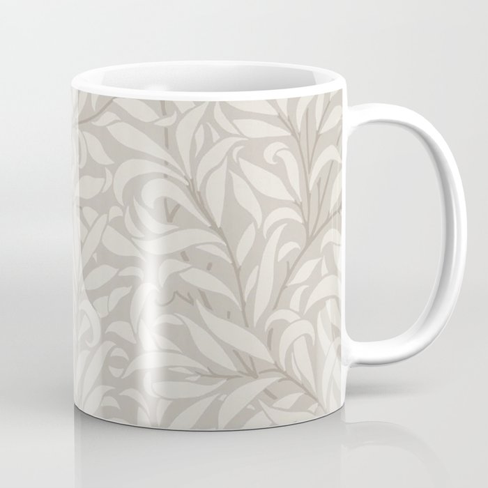 William Morris Willow Bough Dove Ivory Coffee Mug Gallery Image 1