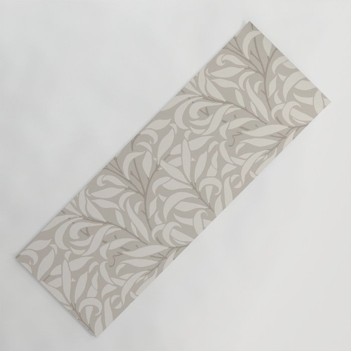 William Morris Willow Bough Dove Ivory Yoga Mat Gallery Image 1