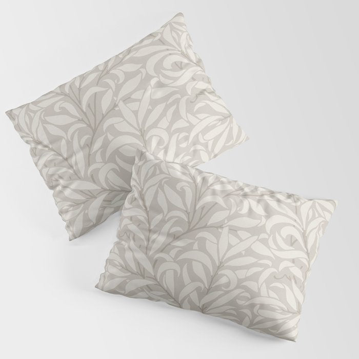 William Morris Willow Bough Dove Ivory Pillow Sham Gallery Image 1