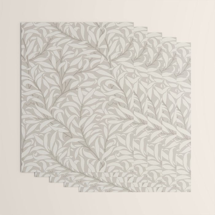 William Morris Willow Bough Dove Ivory Wrapping Paper Gallery Image 3