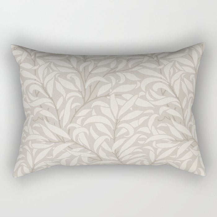 William Morris Willow Bough Dove Ivory Rectangular Pillow Gallery Image 2