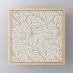William Morris Willow Bough Dove Ivory Mini Art Print Gallery Image 1