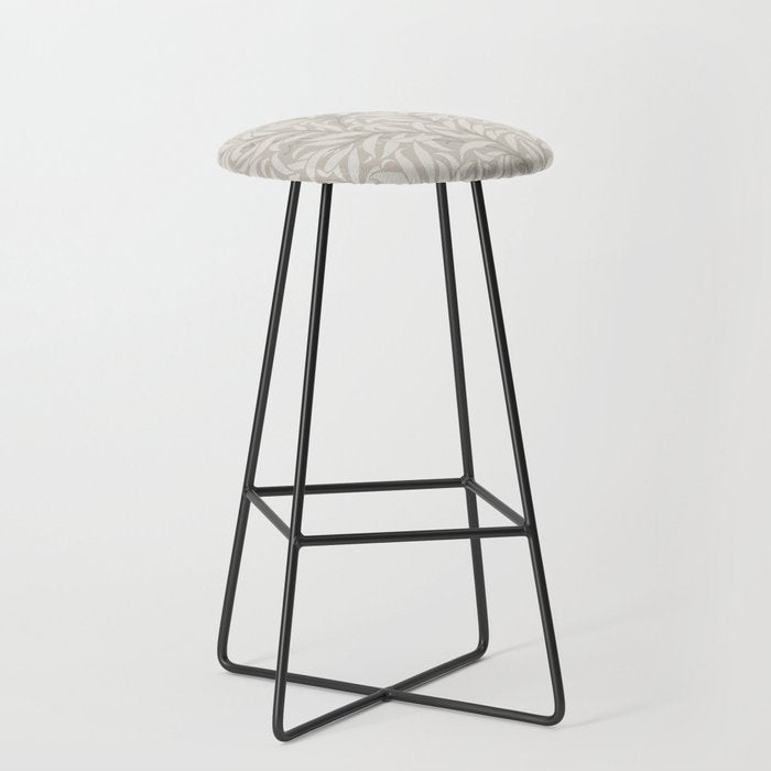 William Morris Willow Bough Dove Ivory Stool Gallery Image 1