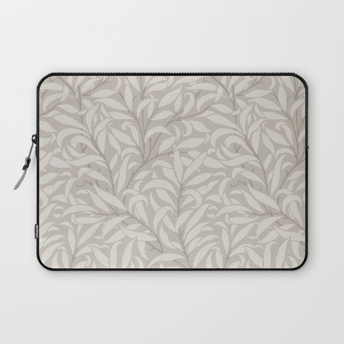 William Morris Willow Bough Dove Ivory Laptop Sleeve Gallery Image 1