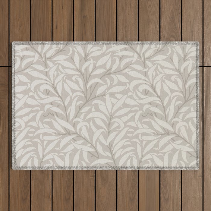 William Morris Willow Bough Dove Ivory Outdoor Rug Gallery Image 1