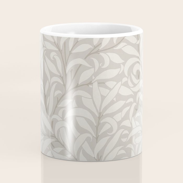 William Morris Willow Bough Dove Ivory Coffee Mug Gallery Image 4