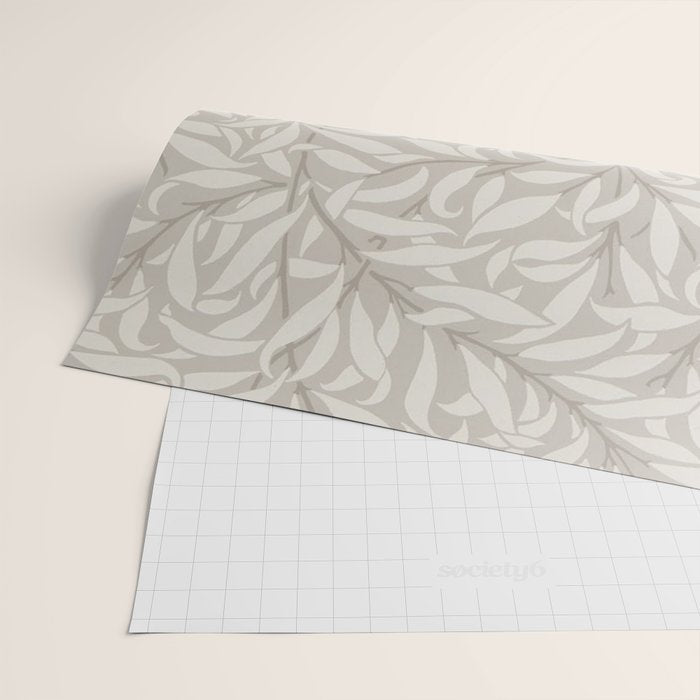 William Morris Willow Bough Dove Ivory Wrapping Paper Gallery Image 2