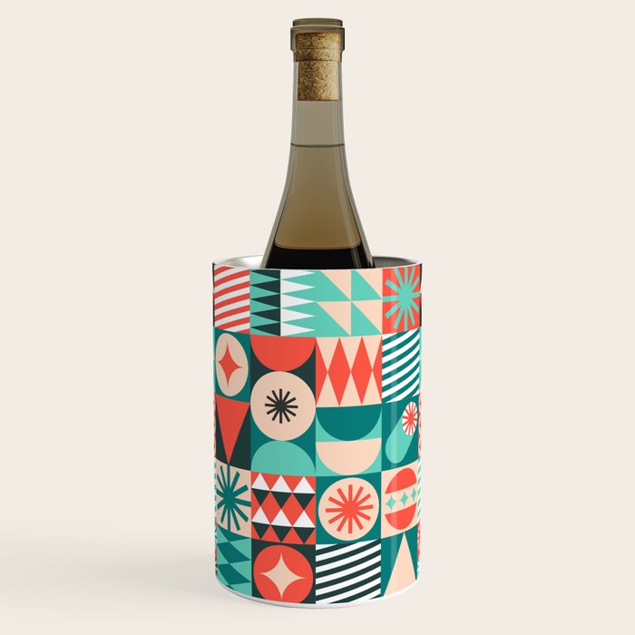 Mid Century Retro Holiday Wine Chiller Gallery Image 1