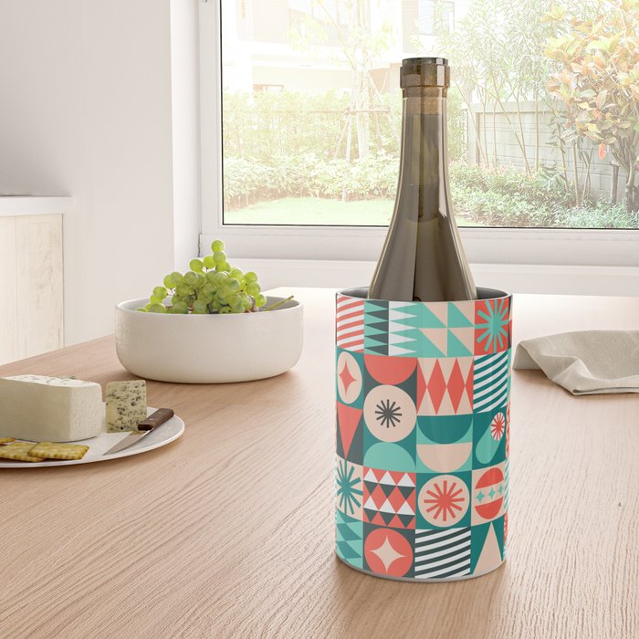 Mid Century Retro Holiday Wine Chiller Gallery Image 4