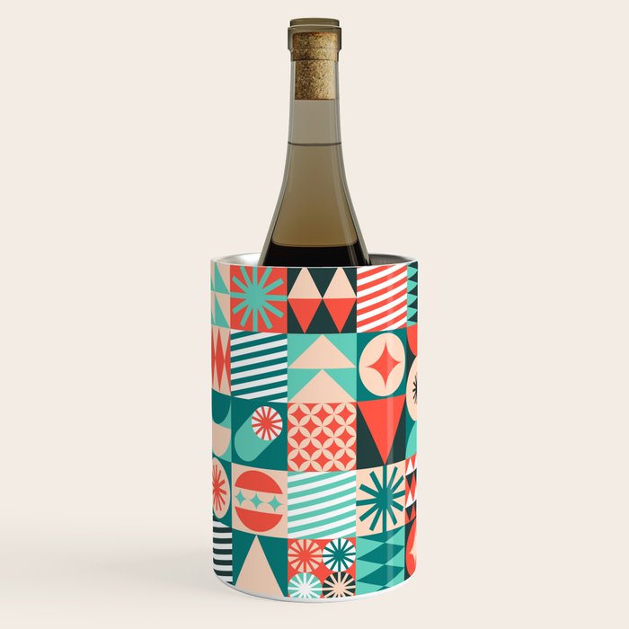 Mid Century Retro Holiday Wine Chiller Gallery Image 2