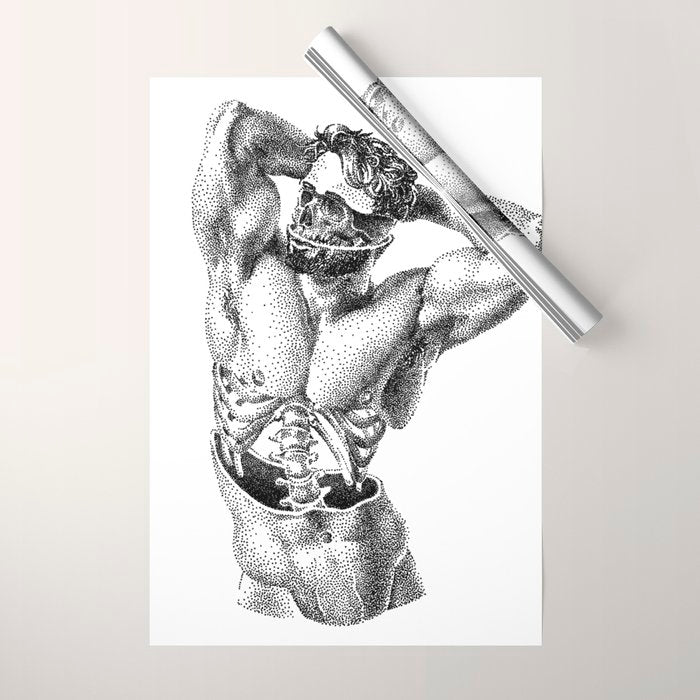 Split 6 SpookyDOOD Wrapping Paper Gallery Image 1