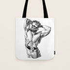 Split 6 SpookyDOOD Tote Bag Gallery Image 1