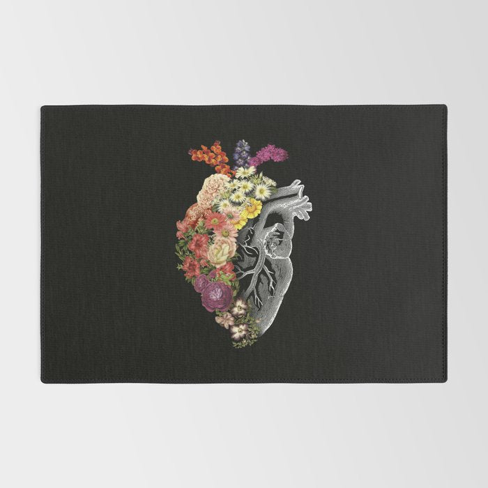 Flower Heart Spring Rug Gallery Image 2