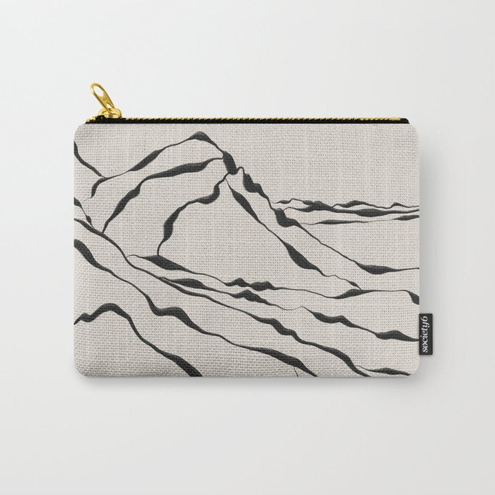 Mountain know the secret III Carry All Pouch Gallery Image 1