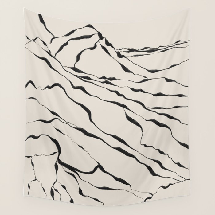 Mountain know the secret III Wall Tapestry Gallery Image 4