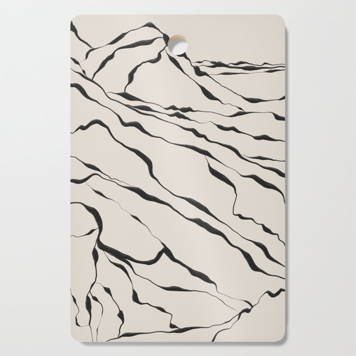 Mountain know the secret III Cutting Board Gallery Image 1