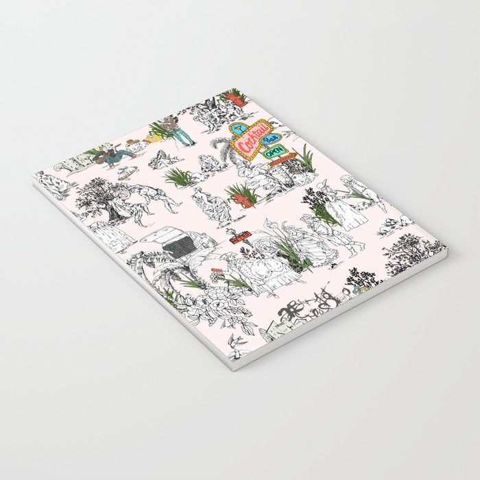 Toile de Jouy Between eras 01 Notebook Gallery Image 3